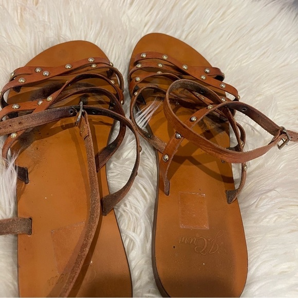 J.Crew Gianna Double Crop Sandals Size 8 - Picture 4 of 8